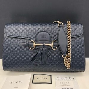 GUCCI GG Emily Satchel